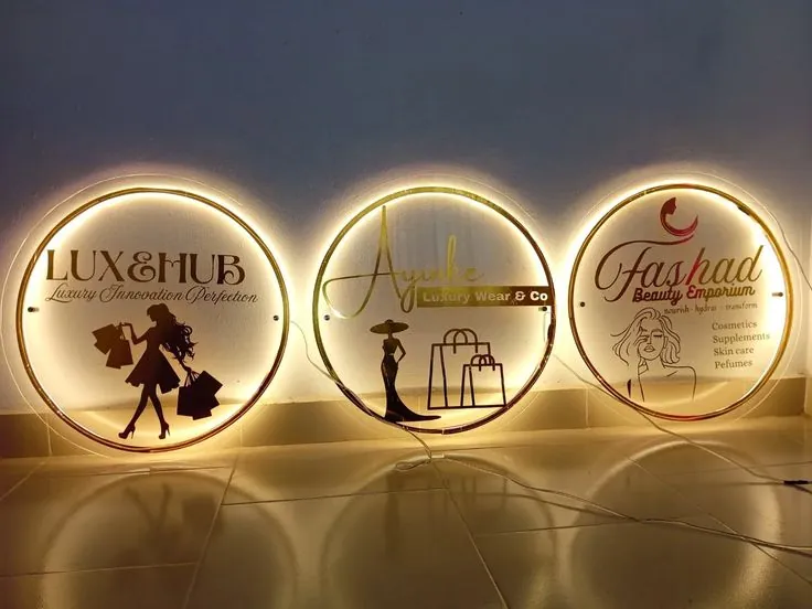 Premium Backlit Logo Discs